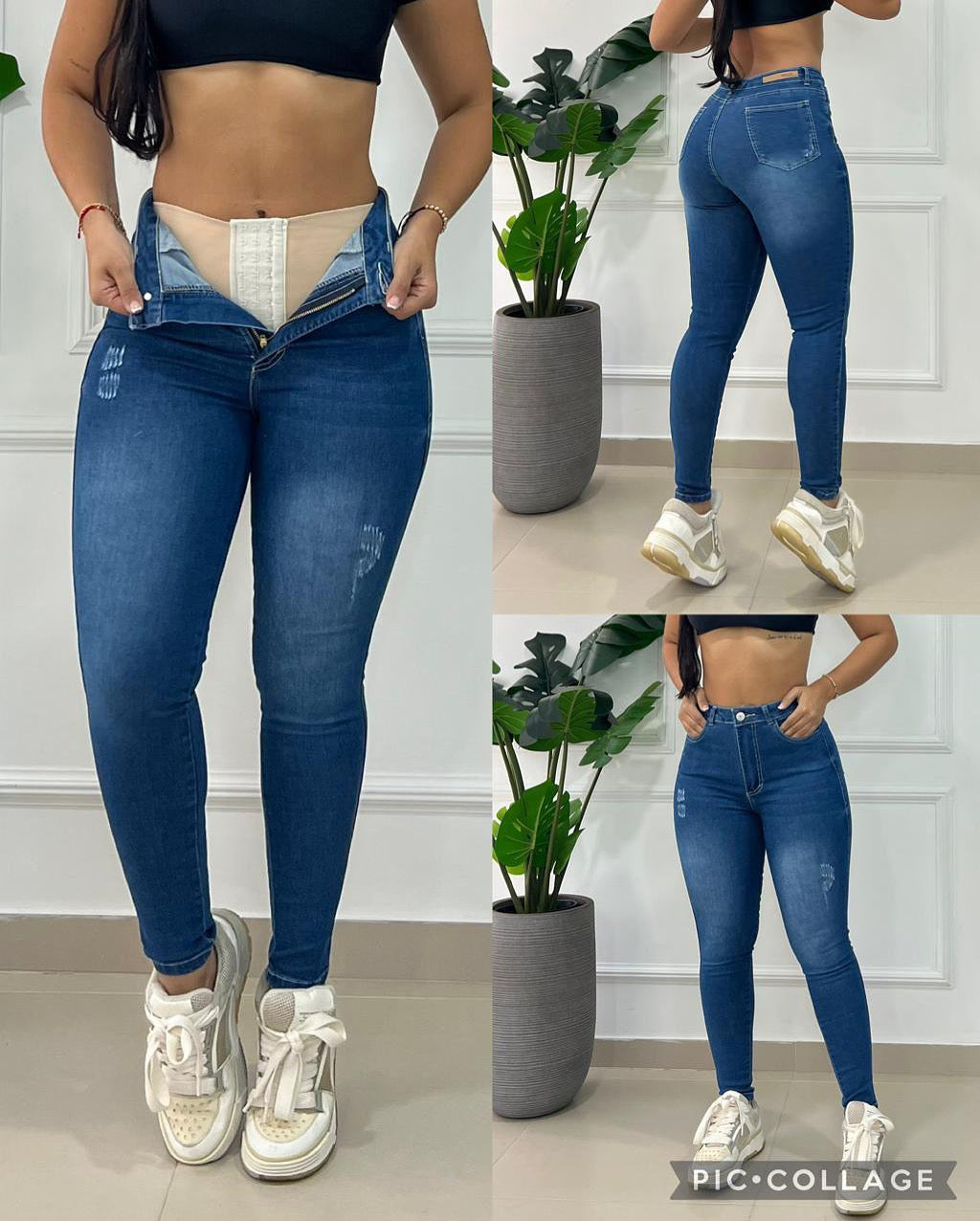 Nuevo Jeans Control de abdomen, queda súper espectacular / Preventa