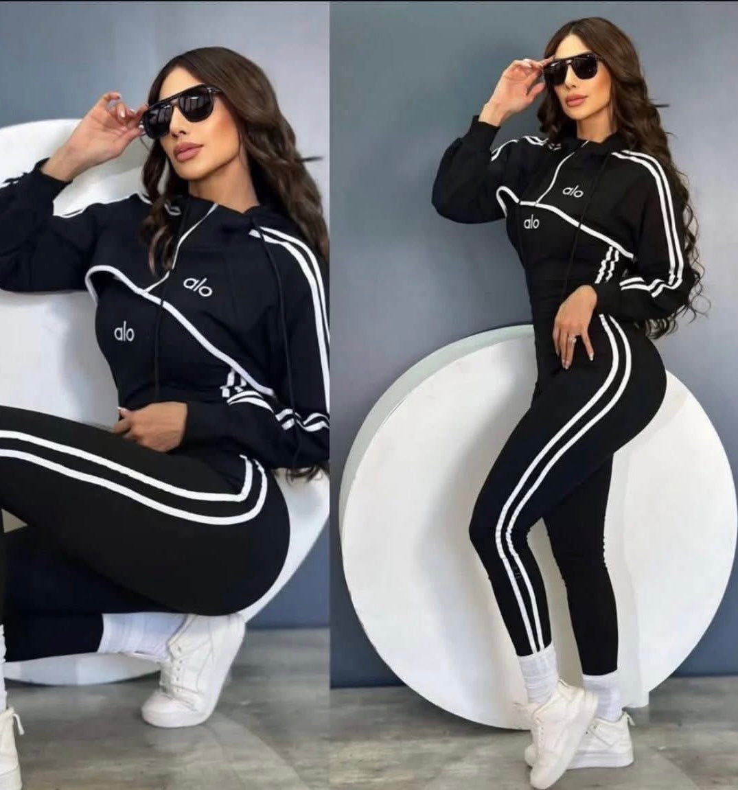 Set alo negro one size