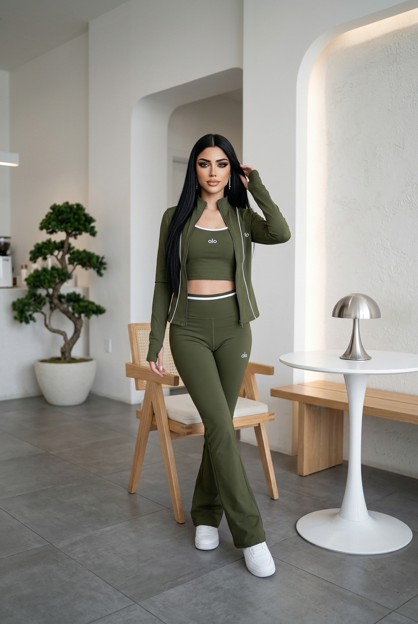 Set 3 piezas olivo / llegando el 31 de marzo