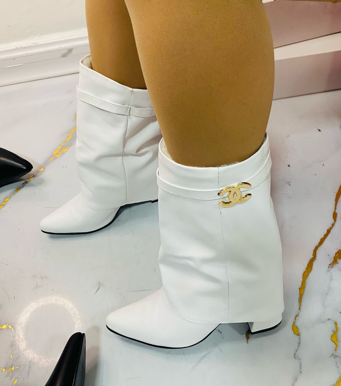 Botas blancas
