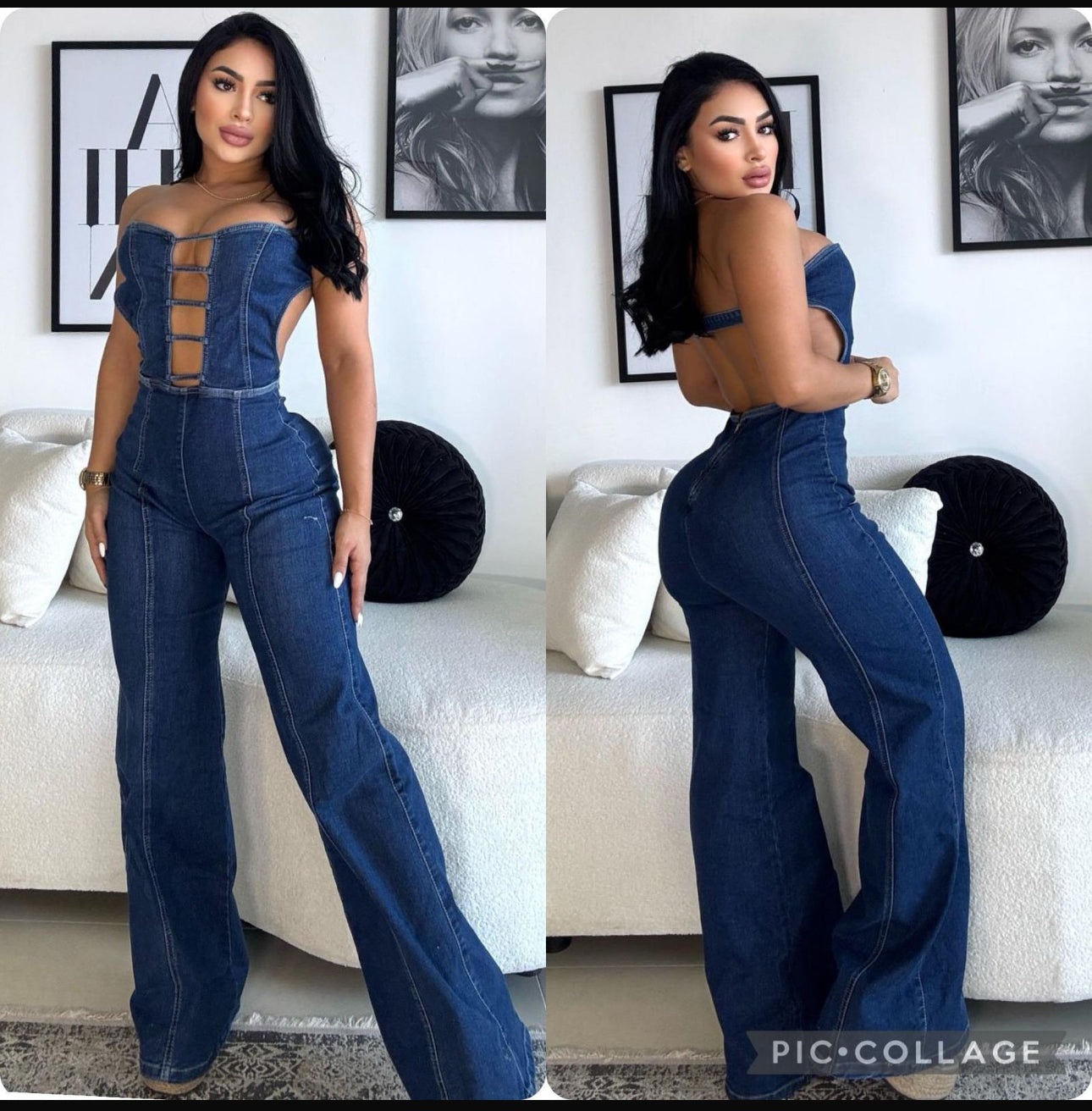 Denim Jumpsuit