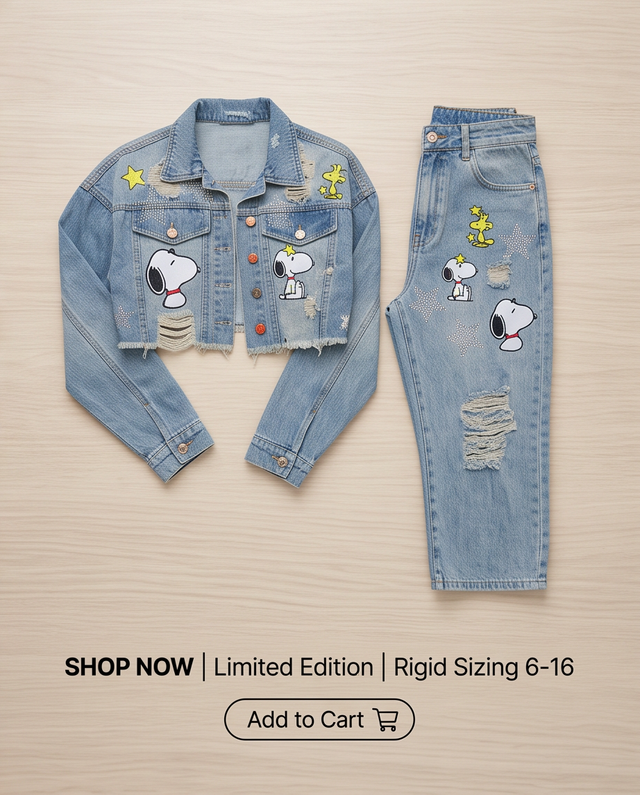 Snoopy Pantalón / preventa llega aproximadamente el 15 de agosto